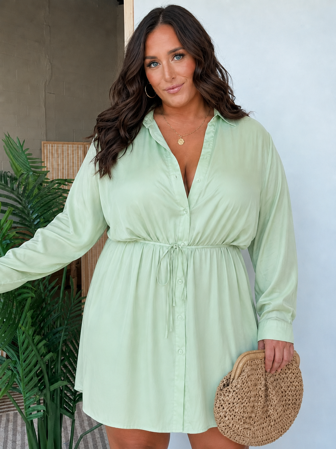 plus size green shirt dress YOURS Curve Khaki Green Maxi T-Shirt Dress