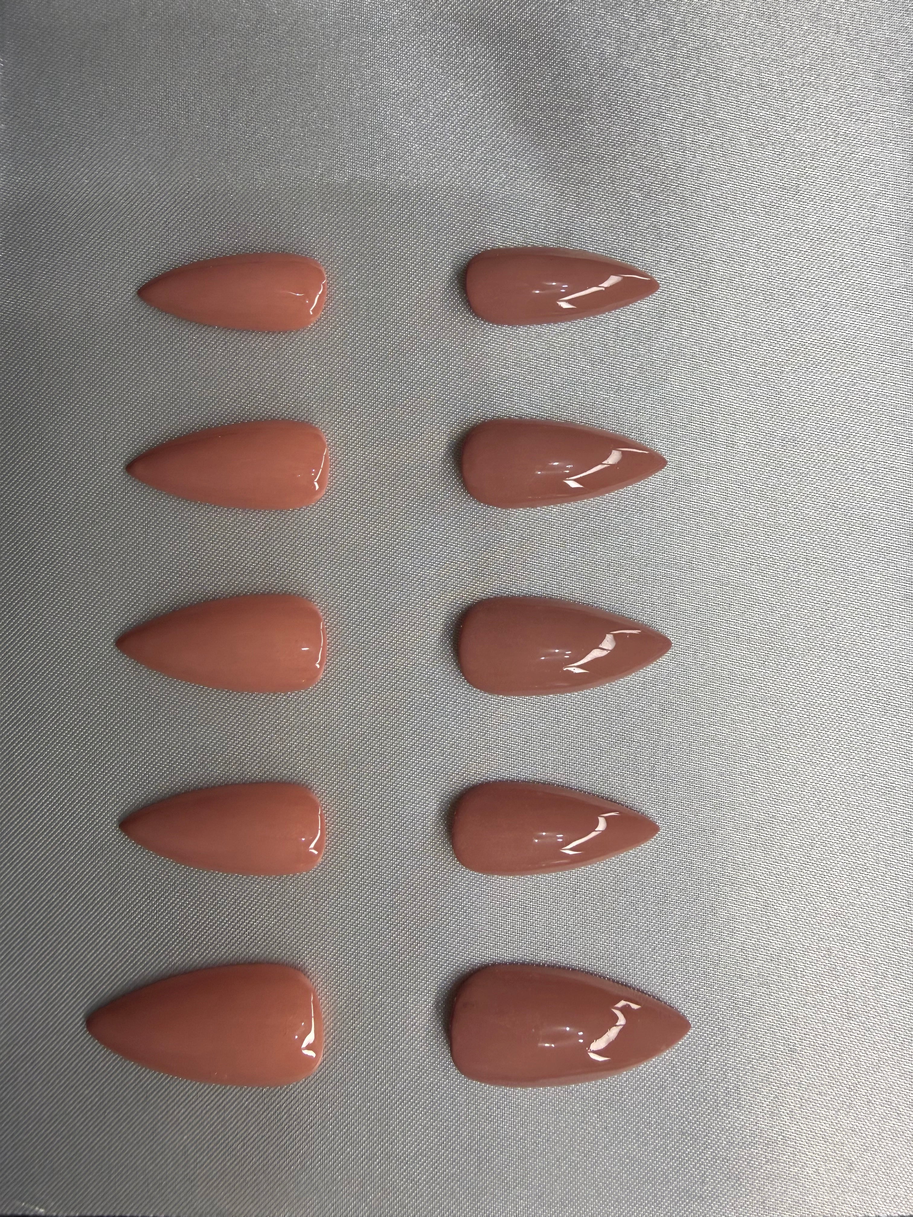 Rosina Élancée™ Warm Rosy Beige Gel Nails | Luxury Neutral Aprés Press-Ons