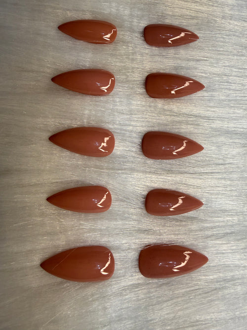 Rosina Élancée™ Warm Rosy Beige Gel Nails | Luxury Neutral Aprés Press-Ons