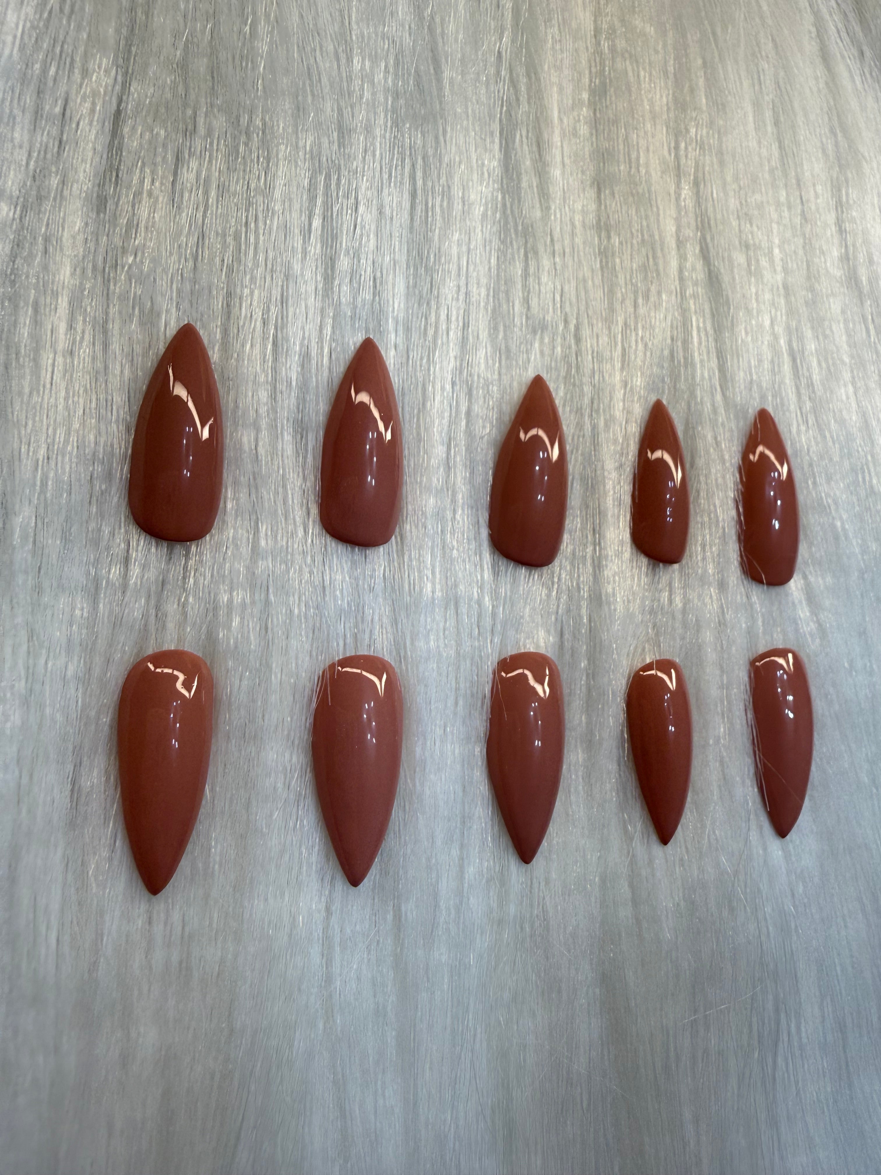 Rosina Élancée™ Warm Rosy Beige Gel Nails | Luxury Neutral Aprés Press-Ons