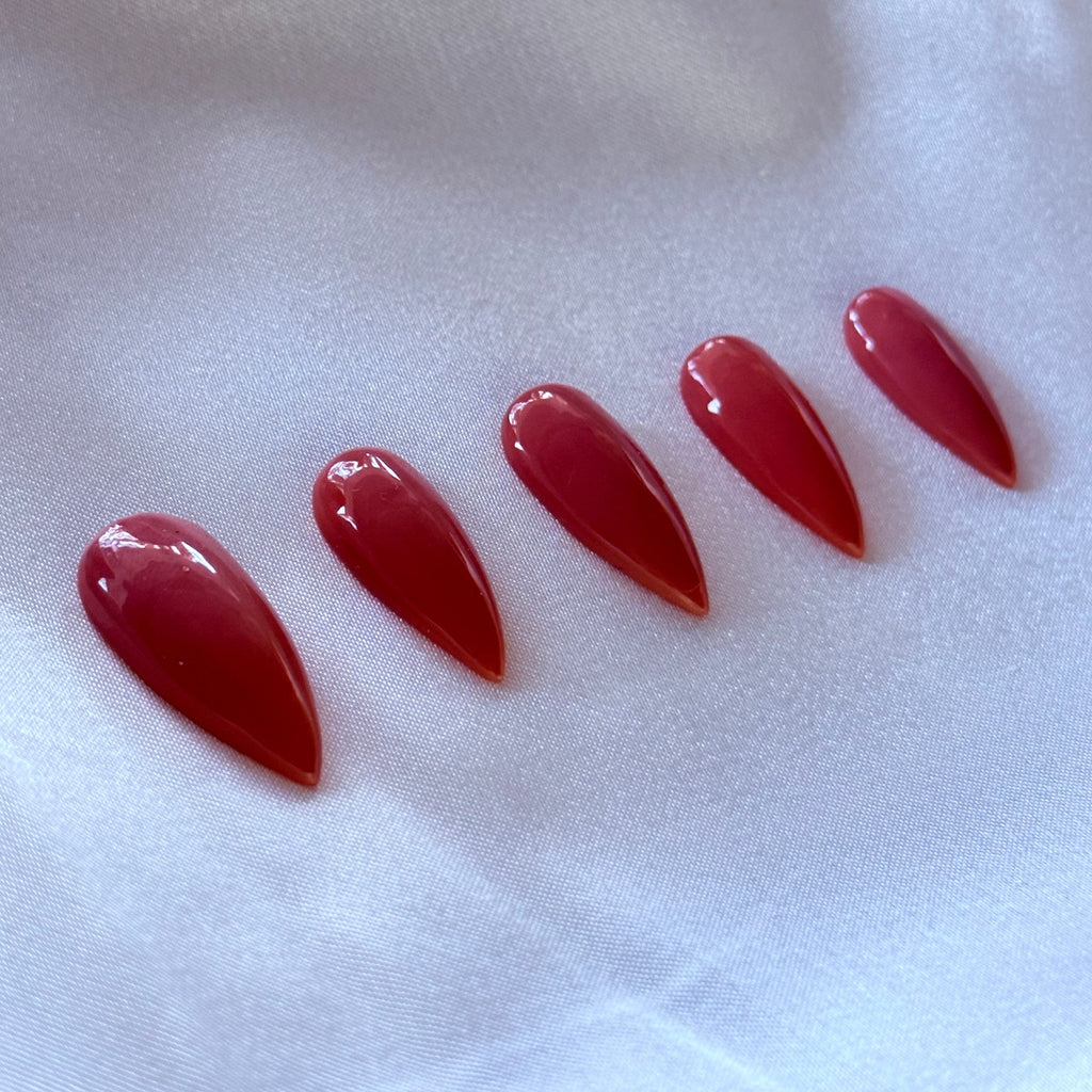 Rosina Élancée™ Warm Rosy Beige Gel Nails | Luxury Neutral Aprés Press-Ons